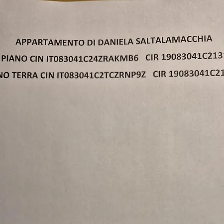 Διαμέρισμα Di Daniela Saltalamacchia Acquacalda
